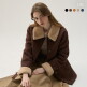[LBL](런칭가 129,000원)(25FW) 호주산 양모100 무스탕 하프코트