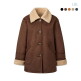 [LBL](런칭가 129,000원)(25FW) 호주산 양모100 무스탕 하프코트