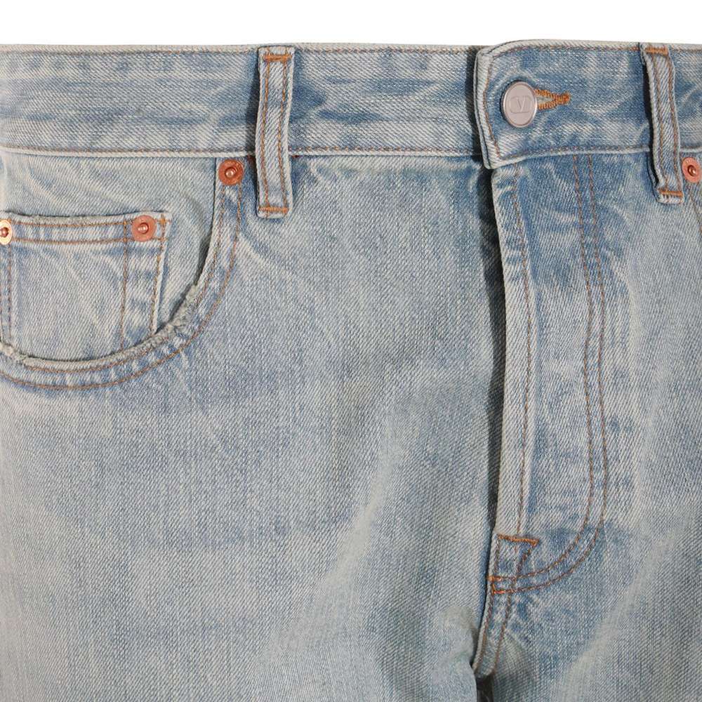 발렌티노 24 S/S 발렌티노 블루 코튼 진 4V3DE03D9WD508 B0481022937