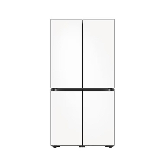[렌탈]삼성전자 [삼성] 냉장고 비스포크 4도어 코타화이트 (RF85C90D201)/60개월 의무사용