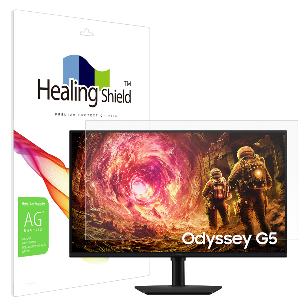 힐링쉴드 삼성 QHD 오디세이 G5 LS32FG504 저반사 액정보호필름