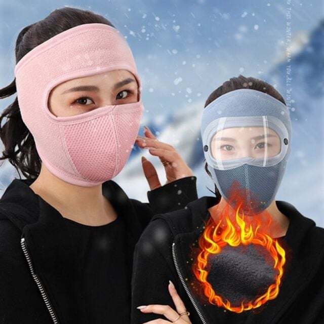 오너클랜 (5개묶음) 겨울 배달 마스크 스키장 보온 골프 안면 방한 보호