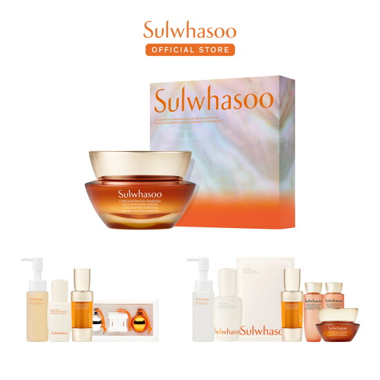 [설화수](롯데i단독) 자음생크림 리치 50ml 기획세트 (홀리데이 에디션)