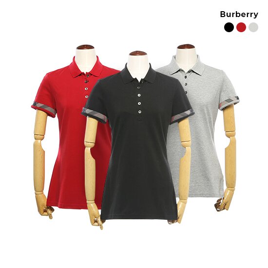 BURBERRY 카라 반팔 티셔츠 (8004129/8004135/8004136/8004137)