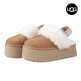 [어그]어그 UGG 펀케트 여성 겨울 방한 슬리퍼 체스트넛 1113474-CHE