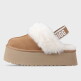 [어그]어그 UGG 펀케트 여성 겨울 방한 슬리퍼 체스트넛 1113474-CHE