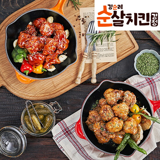 [김순례 닭강정]김순례 순살치킨 200gx10팩 + 양조강정소스 50gx5팩 + 오리지널소스 50gx5팩