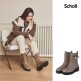 [숄][런칭가 259,000원] 버클 레더 앵클부츠 (Doris)
