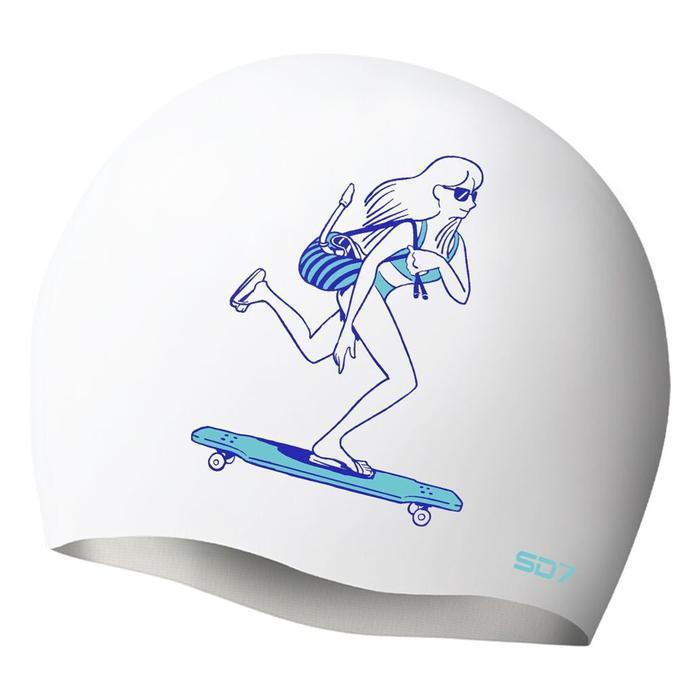 셀러허브잡화 SD7 실리콘수모 수영모 TP70669 실내수영모 수영복모자