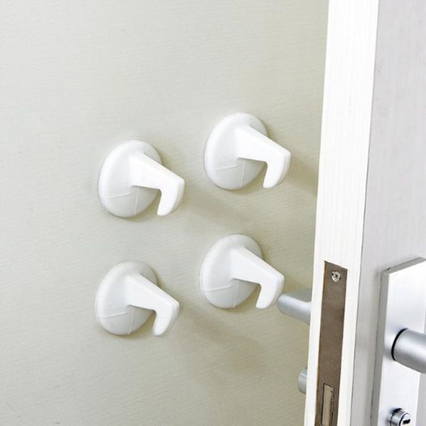 셀러허브(하프클럽) [하프클럽/셀러허브]실리콘 방문 문고리 문 손잡이 고정 안전문 도어스토퍼 DD-10234