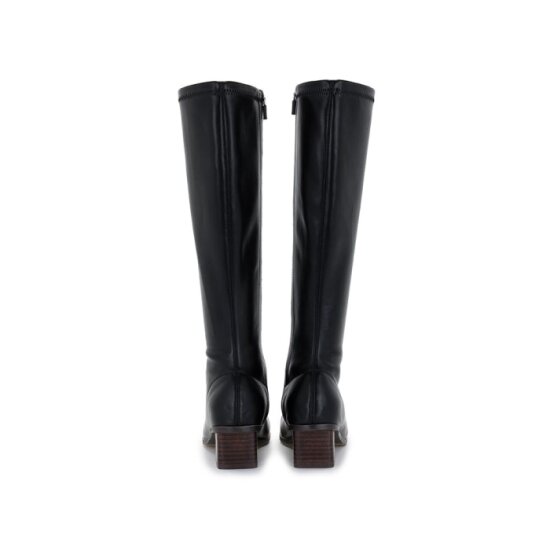 [포멜카멜레] 스판 블랙 롱부츠 4.5CM (FIW1F1SL881Z1)
