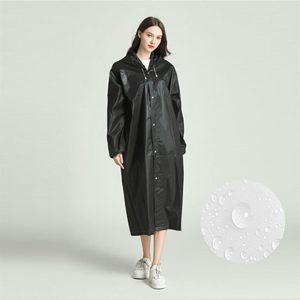 다데 엄지척 캐주얼 오버핏 레인 코트 우비 DD-10872
