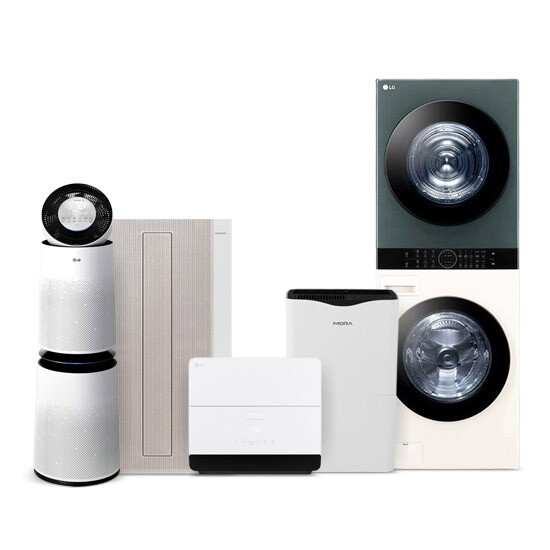 적립+할인 받고 장마철 대비 시작! 제습기/에어컨/워시타워/공기청정기 외