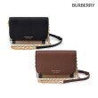BURBERRY 햄프셔 레더 체인 크로스백 (80379211/80278751)