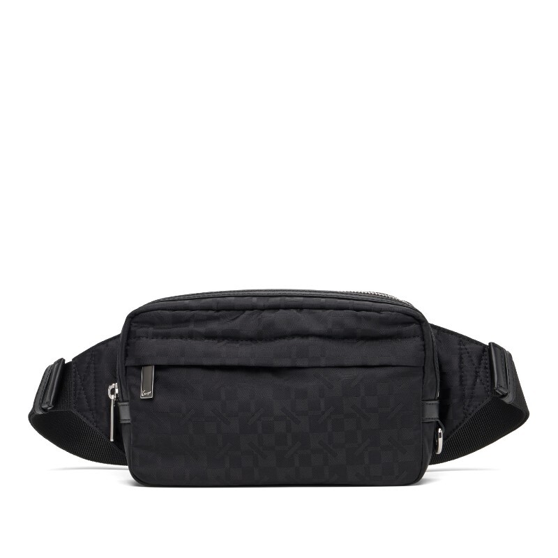KENZO 겐조 겐조 블랙 겐조 파리 겐조그램 벨트백 FG65SA507F22 BLACK