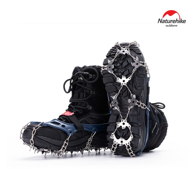 네이처하이크 Naturehike NH 25P 아이젠 스테인레스 겨울등산 산행 체인젠 25발