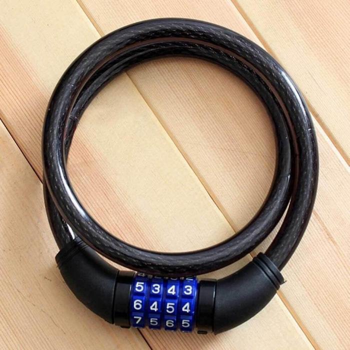 셀러허브잡화 자물쇠 자전거번호자물쇠 자전거잠금장치 비밀번호