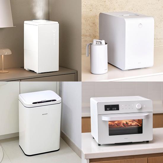 (주) 케이안 다룸 NEW 우리집 스마트 가전 [다룸] (센서휴지통 / 에어프라이기 / 가습기 / 청소기) 모음전