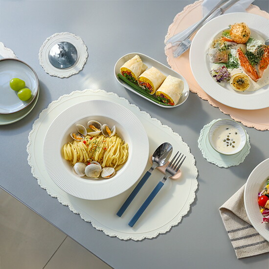 [리오쿡]☆초특가☆리오쿡 테이블매트 4인조 풀세트(12P)
