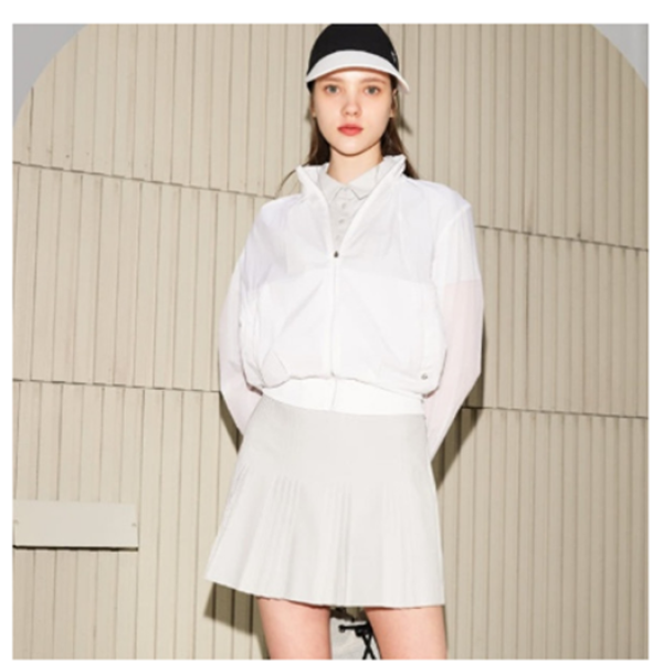 엘르골프 [엘르골프]여성 셔링 포인트 점퍼  6K-41351_US