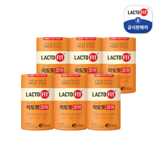 [종근당건강][종근당건강]락토핏 코어 6통(12개월분)