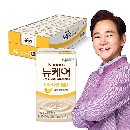 [대상웰라이프]●[대상웰라이프] 뉴케어 미니 바나나맛 (150mlx24팩), 1박스