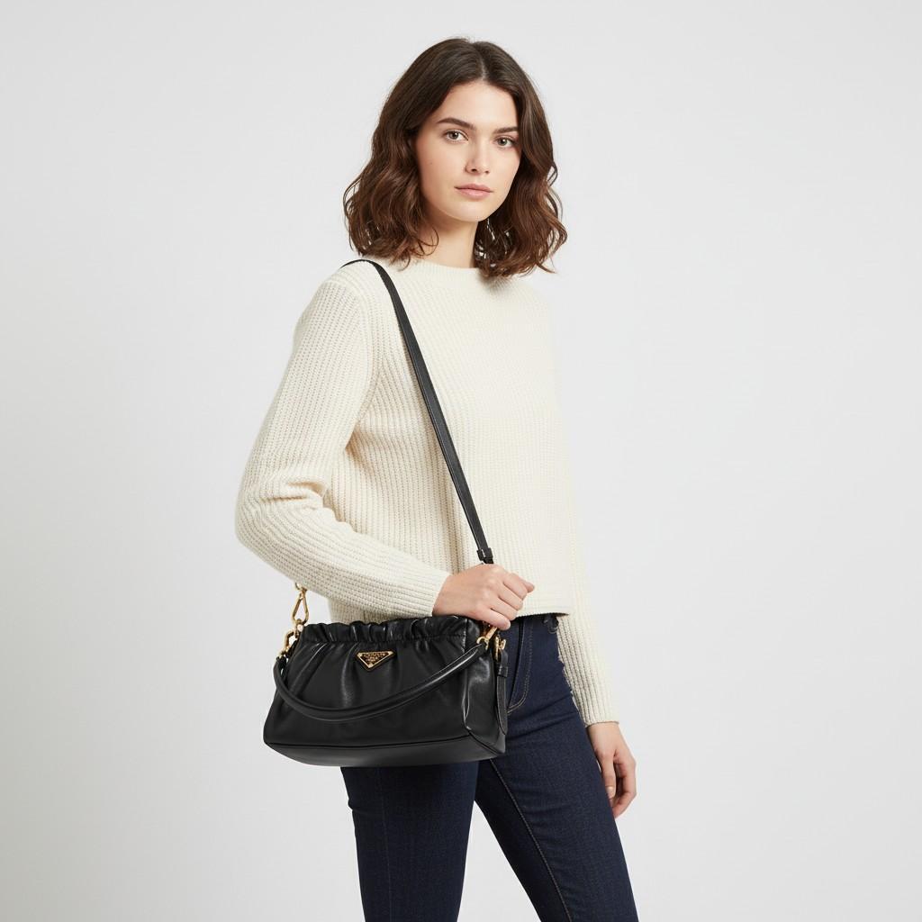 프라다 PRADA 26SS 나파 가죽 가방 (1BC270 2DX8 F0002)