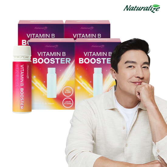 [네추럴라이즈][피로회복+활력] 고함량 액상 비타민B 부스터 샷 20ml 활력 비타민 4박스