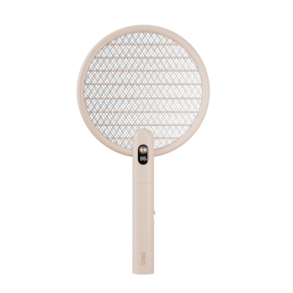 소싱 소싱 윈도우 접이식 전기모기채 파리채 B8 PLUS