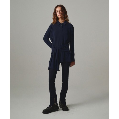 문선 아카이브 기타브랜드 문선 아카이브 Bold Zip-Detail Leggings Pants NAVY 6026386 MS261WPT03NV00
