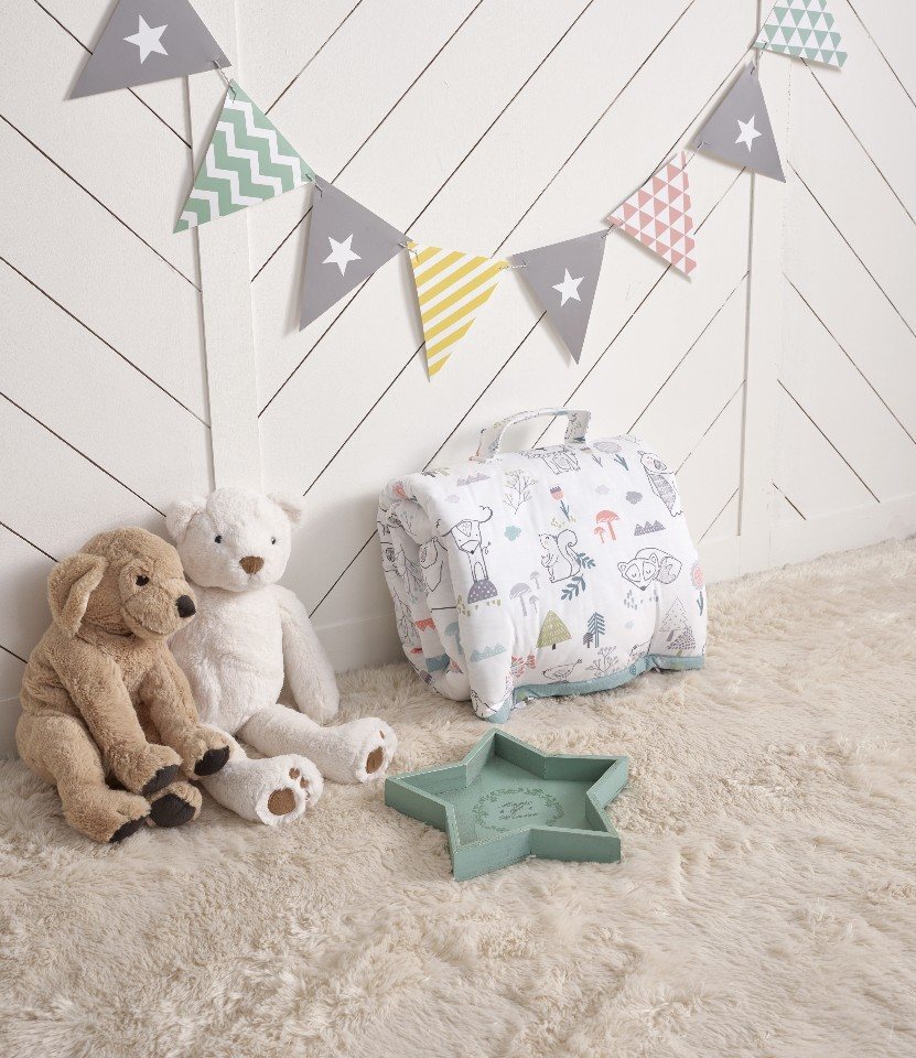 알레르망베이비 베어트리낮잠이불세트