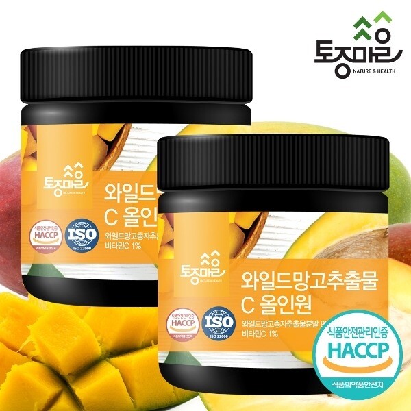 토종마을 [토종마을][토종마을]HACCP인증 와일드망고추출물 C 올인원 250g X 2통_10768457_588275