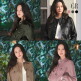 [조르쥬 레쉬](GR) 쥬얼 faux 레더 자켓