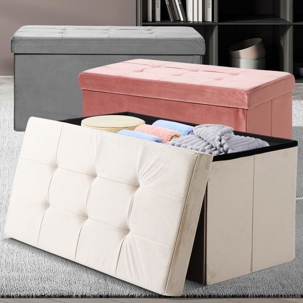 알티피아 [하프클럽/알티피아]스툴 대 긴스툴 쇼파발받침 벤치 수납형의자 가죽쿠션