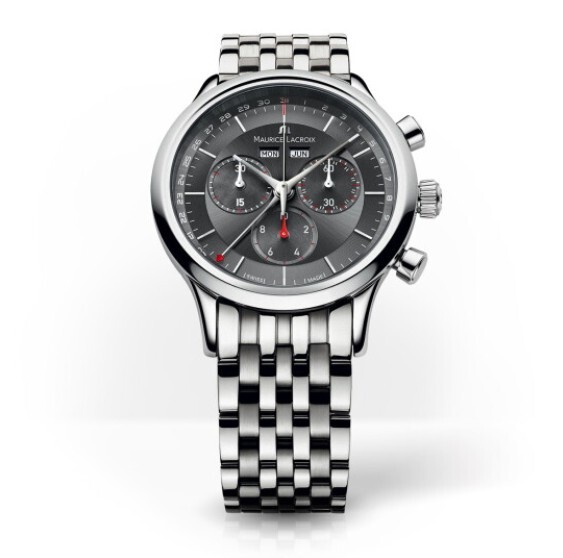 모리스 라크로와 모리스라크로와 레 클라시크 크로노그래프 쿼츠 40mm메탈밴드LC1228-SS002-331-1