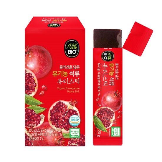 [더블]콜라겐을 담은 유기농 석류 뷰티스틱 (120포)