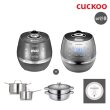★3만원 SALE★[ 10인용]메탈릭에코 IH 압력밥솥 (CRP-CHS108FD/FS)+라츠 냄비2종+ 28cm찜기+이중모션패킹2p