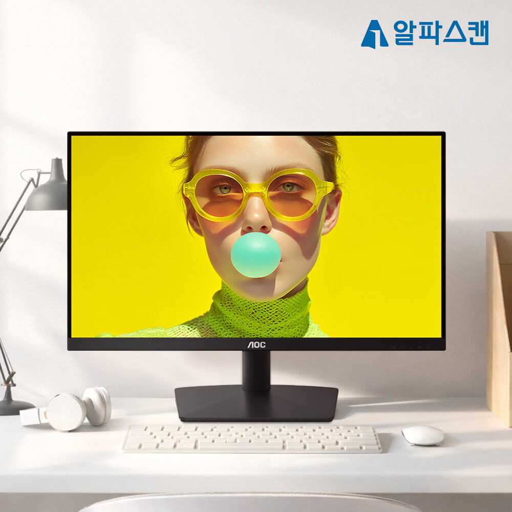 알파스캔 알파스캔(가전) 알파스캔 AOC 22B15HN 보더리스 100 시력보호 무결점 모니터
