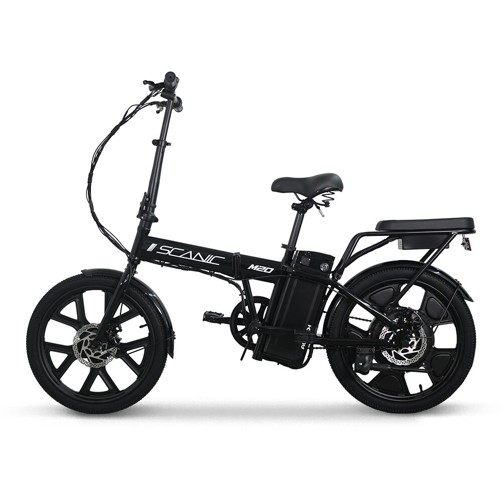 AU테크 AU테크 AU테크 스카닉 M20 48V 접이식 미니벨로 출퇴근 전동 전기자전거