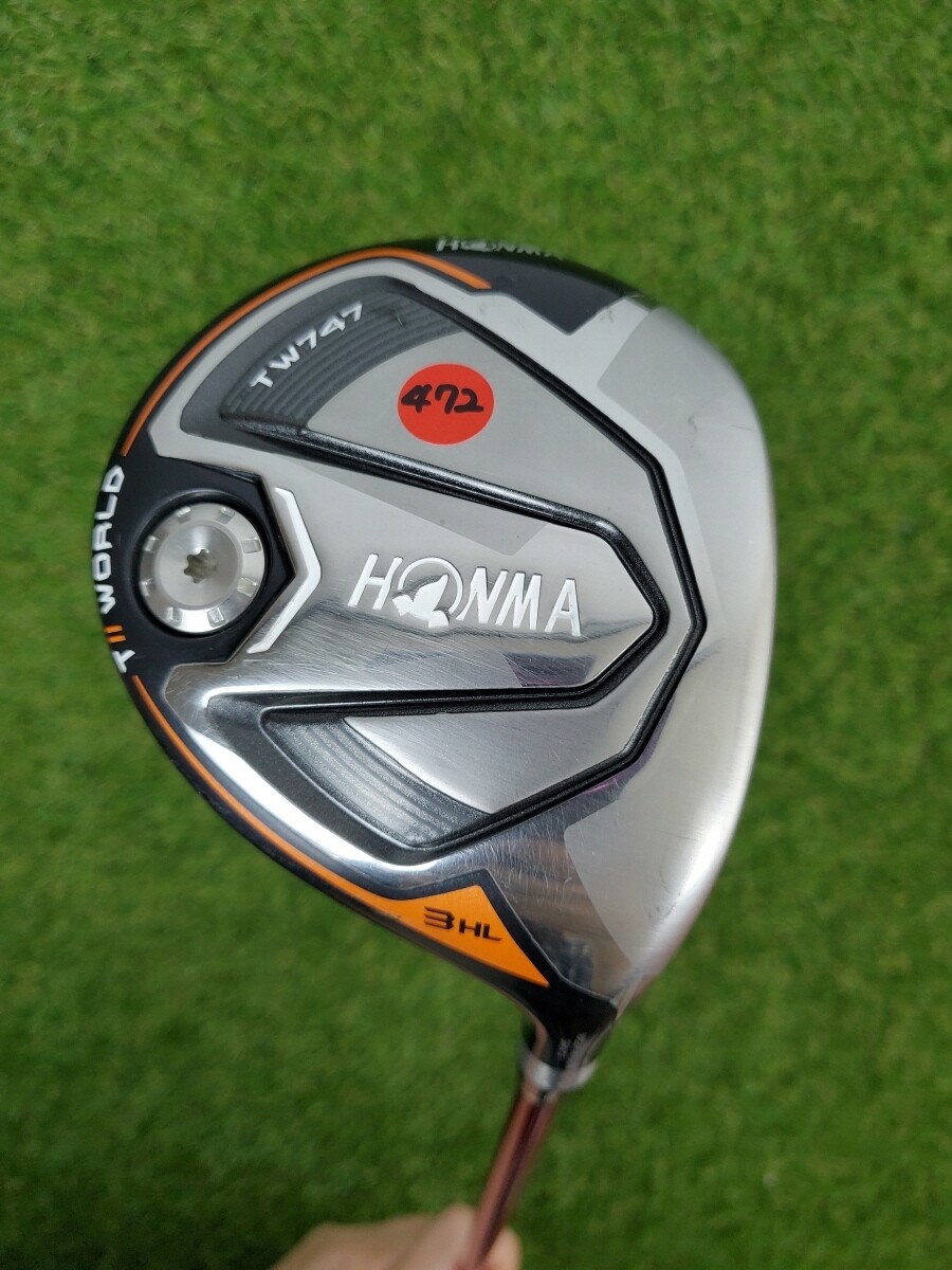 혼마(프라이스골프) 중고 혼마 투어월드 TW747 3번 HL 우드 비자드 S 472r
