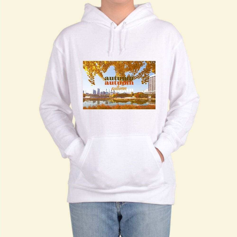 오너클랜 ATOGATO 단풍 낙엽 풍경 가을여행 16 맞춤 후드티