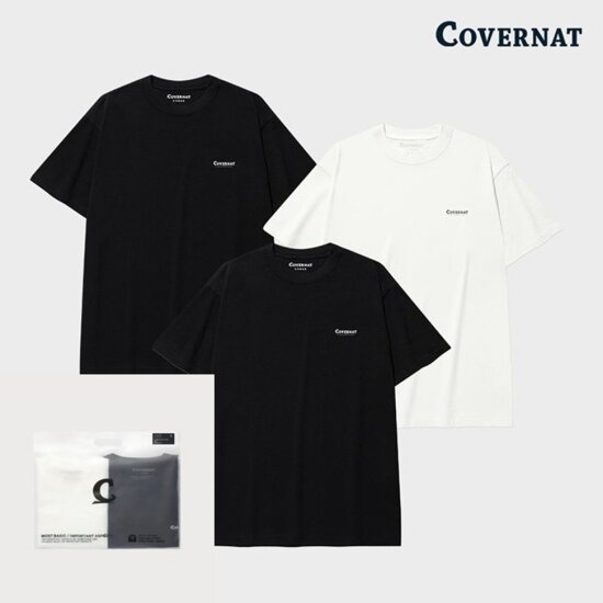 남녀공용 쿨 코튼 2-PACK 티셔츠 CO2602STE1