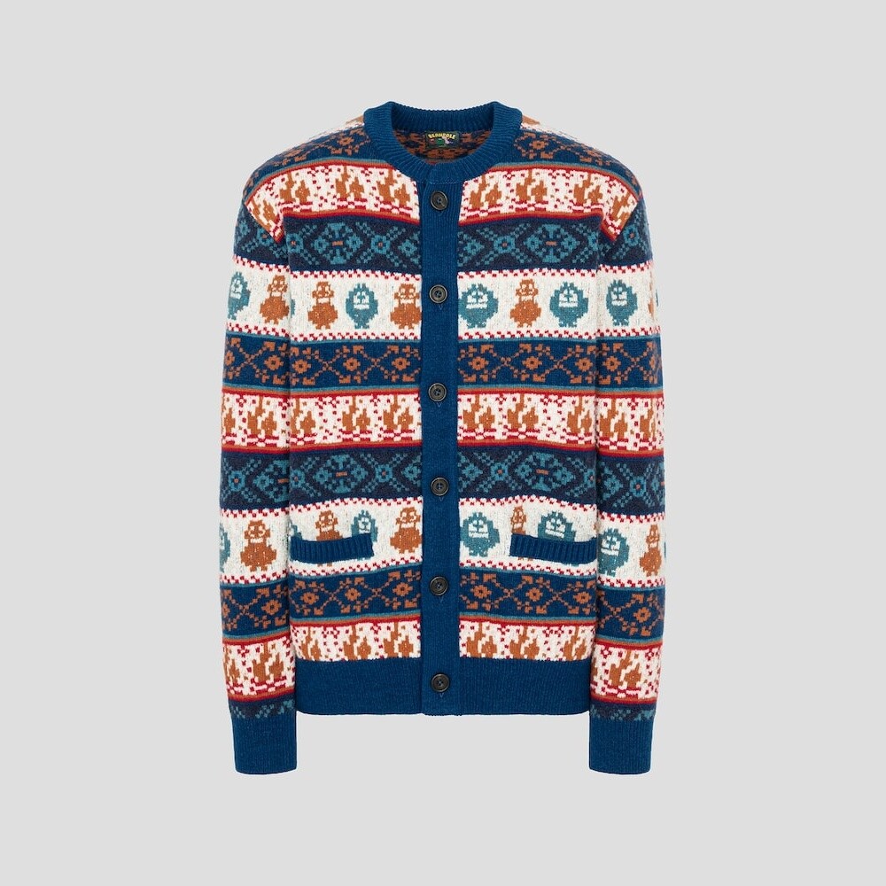 상세참조 빈폴(AVE) 푸즈예티 코위찬 카디건 - 블루 BC5X5AC52P