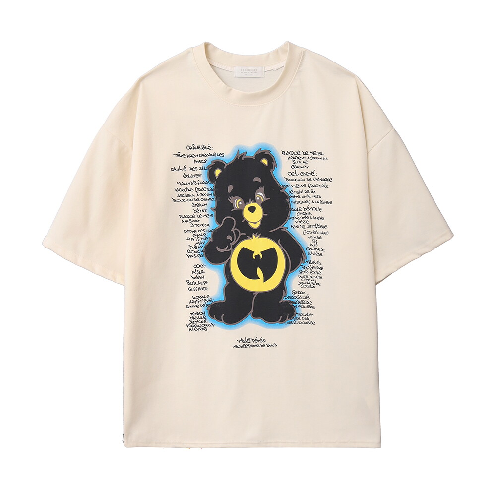 리맨즈 리빌모아 남자 캐주얼 캐리턱 베트곰 라운드 반팔 티셔츠 DS-TSH-Q365