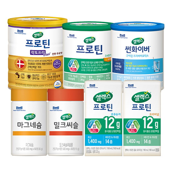 매일헬스뉴트리션 셀렉스 셀렉스 프로틴 락토프리 플러스/고소한맛/썬화이버 프리바이오틱스 外 아이몰 비밀특가혜택