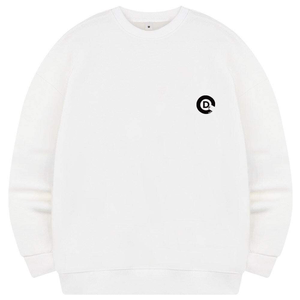 주식회사 마이스탈 크로스닷(남성) [크로스닷][당일발송/타임특가] 크로스닷 기본로고 오버핏 여성 맨투맨 티셔츠 커플 루즈핏 긴팔 CMS_0002 (6Color)