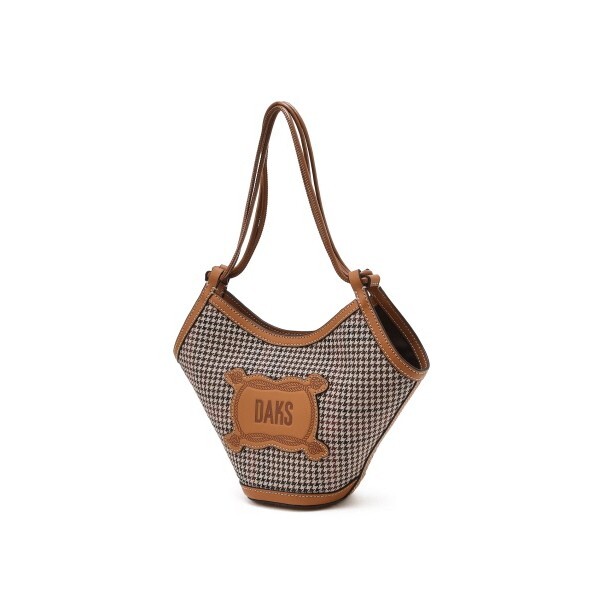 닥스_핸드백 체크 원단 토트백 MINI (DCBA5E665W2)