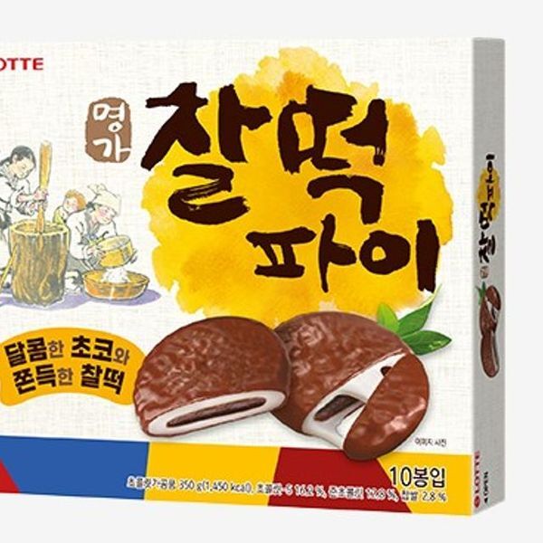 브이와이 [하프클럽/브이와이]롯데 명가찰떡파이 파츠 오리지날 350g 10개입