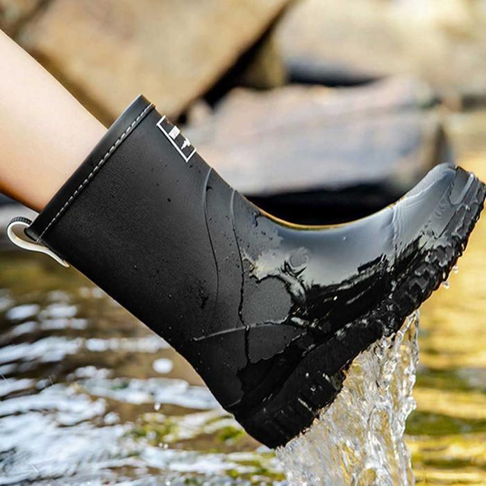 모으다 협력업체 셀러허브제화 레인부츠 클감성래식 미들 3컬러 아웃도어 낚시 라벨 심플