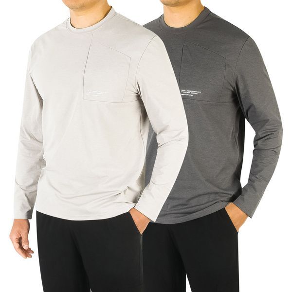 인코디 [하프클럽/인코디]봄 버팔로 모션 라운드 티셔츠 남성 맨투맨 등산복 작업복 TSBFL-109